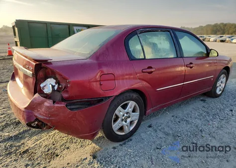 2006 Chevrolet Malibu Lt from USA, damaged, VIN 1G1ZT51836F189838